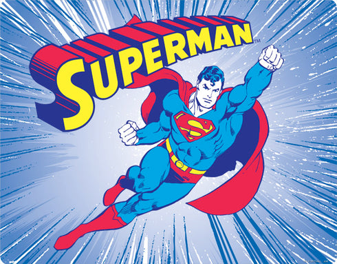 DC Comics Superman Vintage Action Pose Galaxy Buds Live Skin
